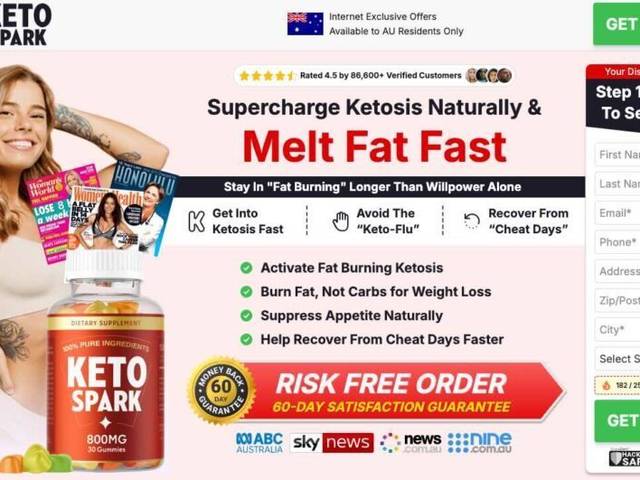 Fat Burn of KETO SPARK GUMMIES AUSTRALIA™ REVIEW