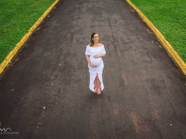 Gestante de A doce espera de Heitor