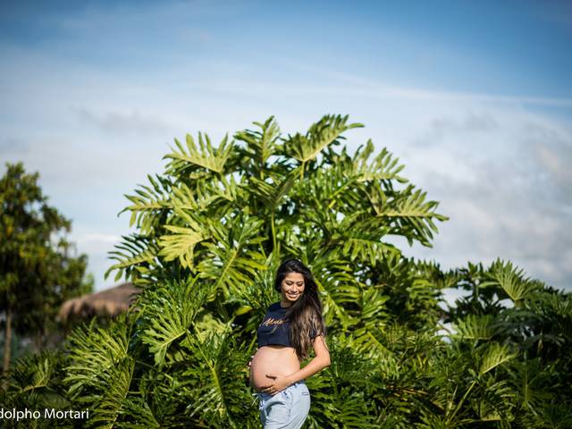 Gestante de Gabriela + Vagner = Miguel