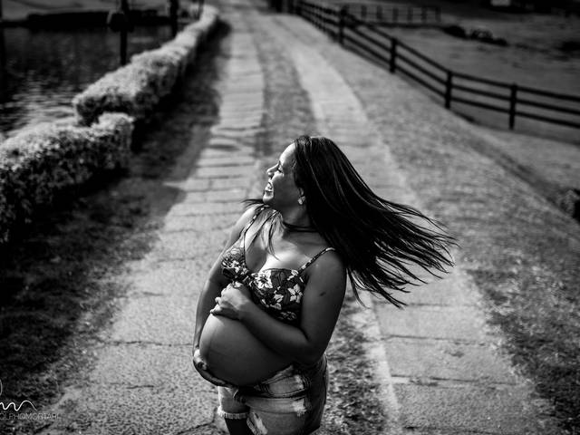 Gestante de A doce espera de Stella