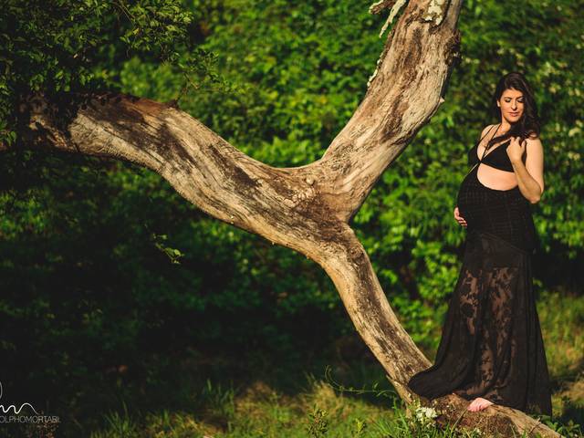 Gestante de A doce espera de Gael