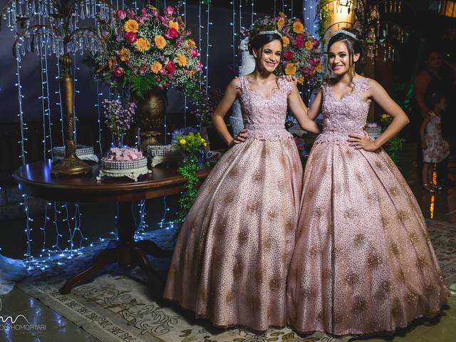 15 Anos de Maria Julia e Maria Clara