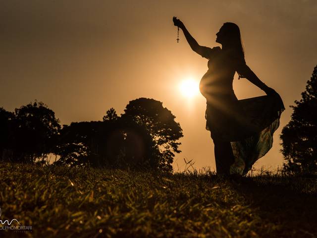 Gestante de A doce espera de Luiza