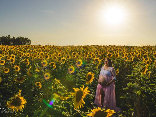 Gestante de A doce espera de Lavínia