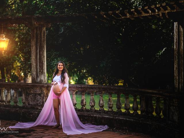 Gestante de A doce espera de Bento