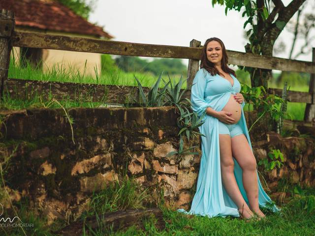 Gestante de À doce espera de Davi Lucca