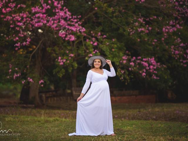 Gestante de A doce espera de Gabriel