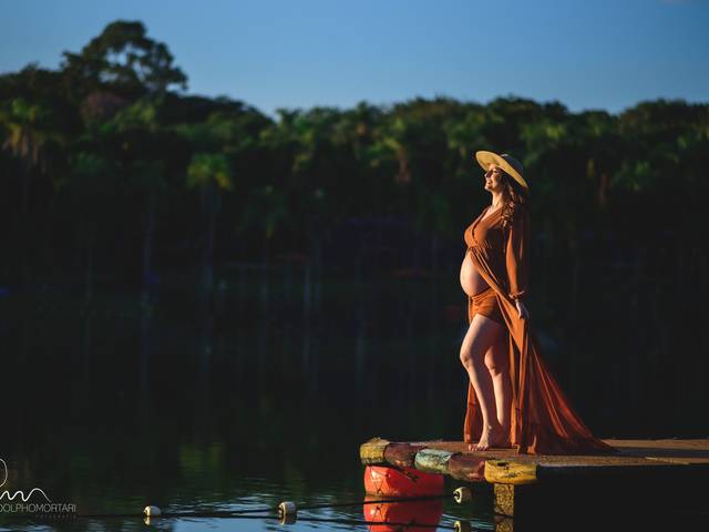 Gestante de A doce espera de Heitor