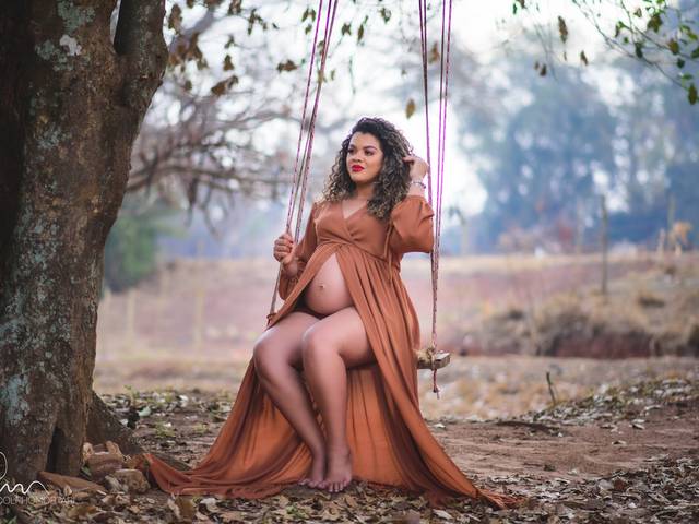 Gestante de A doce espera de Manuela