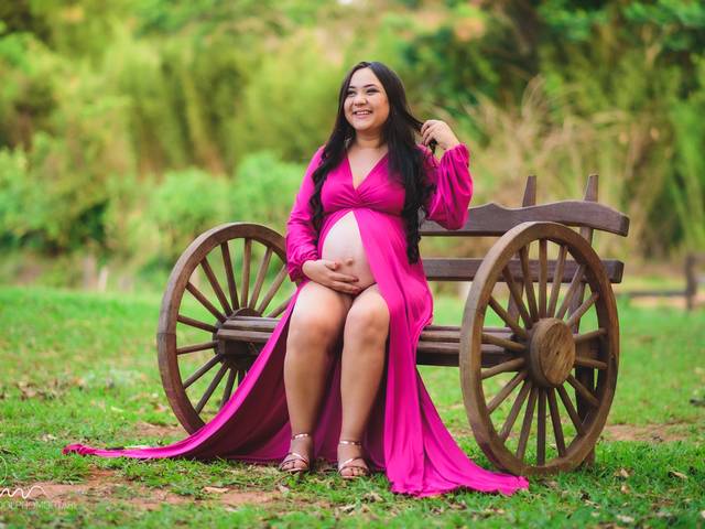 Gestante de A doce espera de Valentina