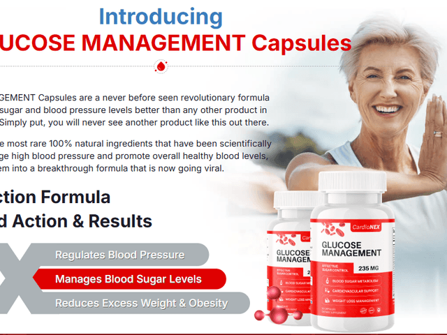 CardioNEX Glucose Management of CardioNEX Glucose Management
