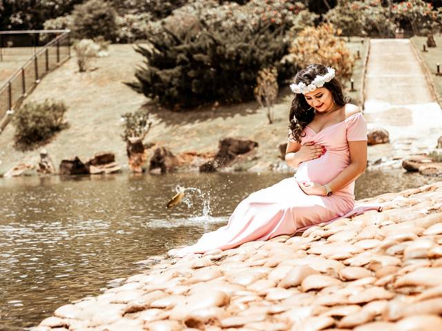 GESTANTE de Espera de Livia - Elaine e Fernando