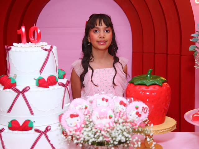 Aniversário infantil de Maitê 10 anos