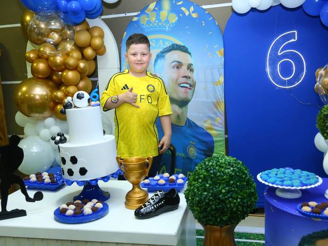 Aniversário infantil de Heitor 6 anos