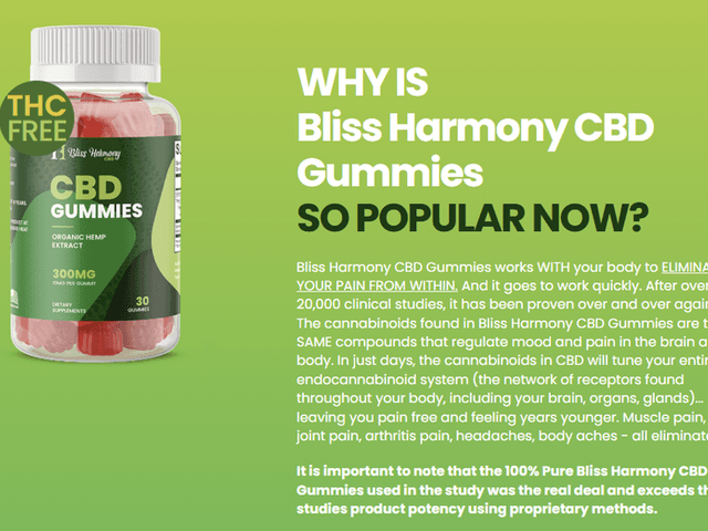 Bliss Harmony CBD Gummies of Bliss Harmony CBD Gummies: Unleash Fast Relief—Dominate Pain, Anxiety, and Sleepless Nights Instantly!