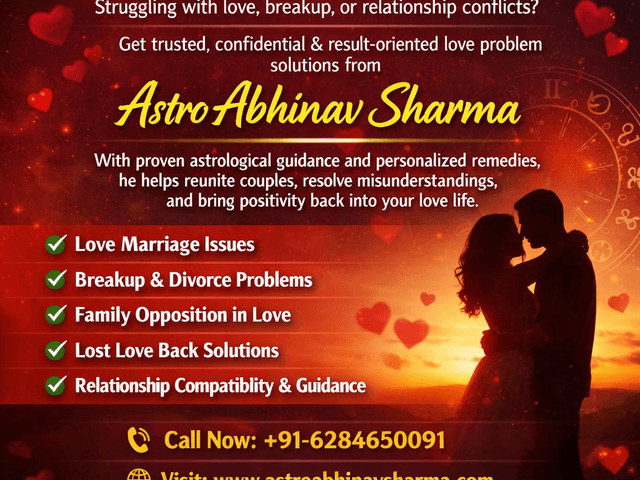 Love Problem Solution of Can a Love Problem Solution Astrologer Really Fix Relationship Issues?