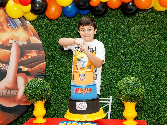 Aniversário de Aniversário Lucas 7 anos - Naruto - Bia Lima Fotografia