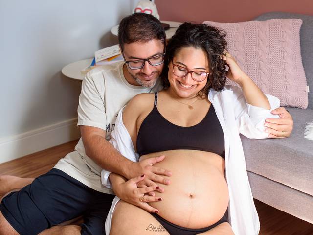 Ensaio Gestante de Ensaio gestante Cristina - A espera por Lívia