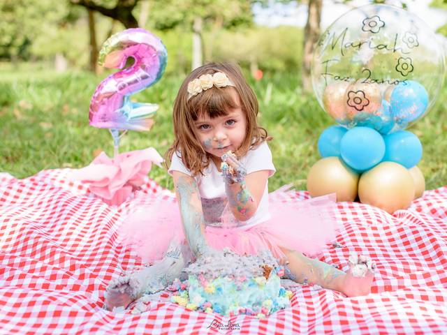 Smash the cake de Smash the cake Mariah - 2 anos - Bia Lima Fotografia