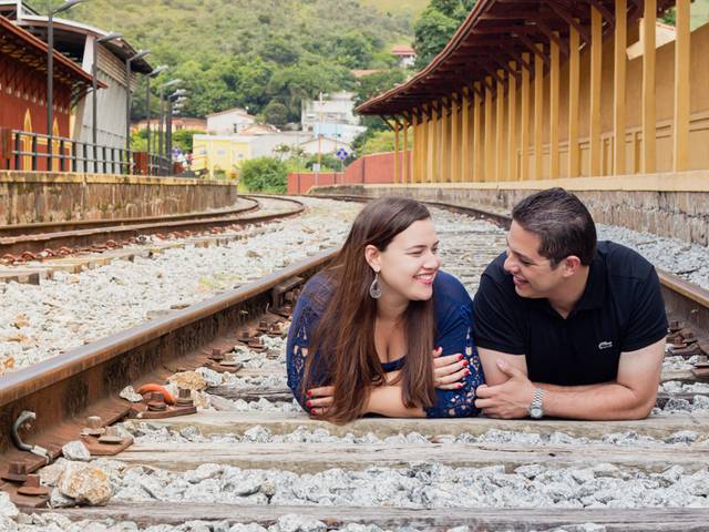 Conexão de O amor está no ar - Ensaio casal em Guararema