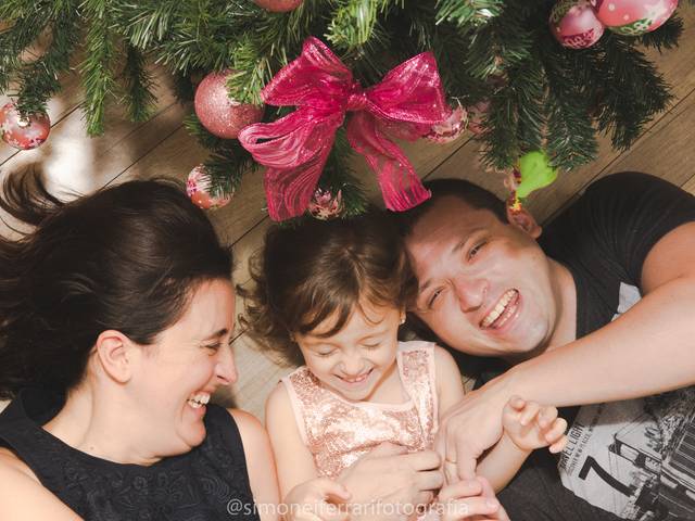 Harmônia de Ensaio de família com cheiro de Natal - Santo André