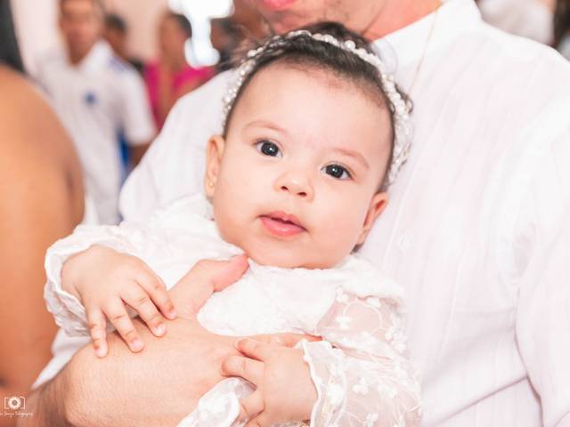 Família e Crianças de Batismo Yasmin