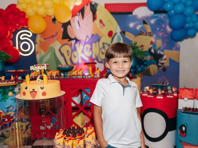 Aniversários de Miguel 6 anos