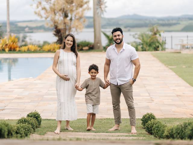 Ensaios Fotográficos de Gabi esperando Rafael
