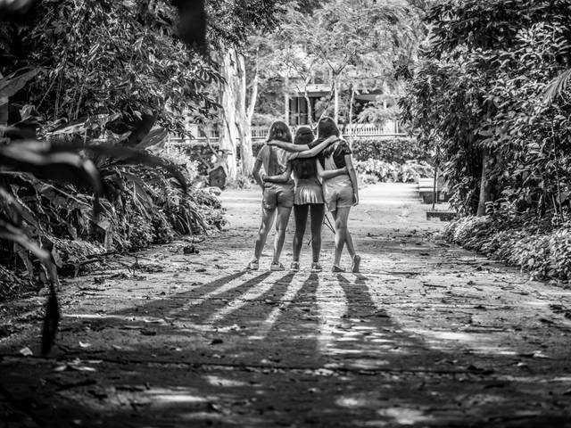 Infantil de Ensaio Amigas 