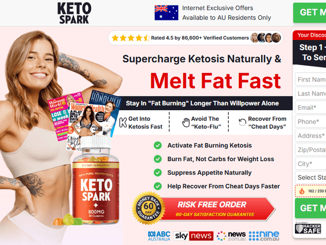 Health of https://www.facebook.com/KetoSparkGummyAustralia