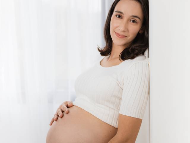 Gestante de Ensaio Gestante em estúdio fotográfico