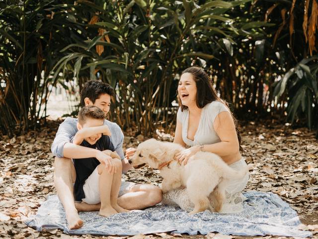 Gestante de Livia e Fe