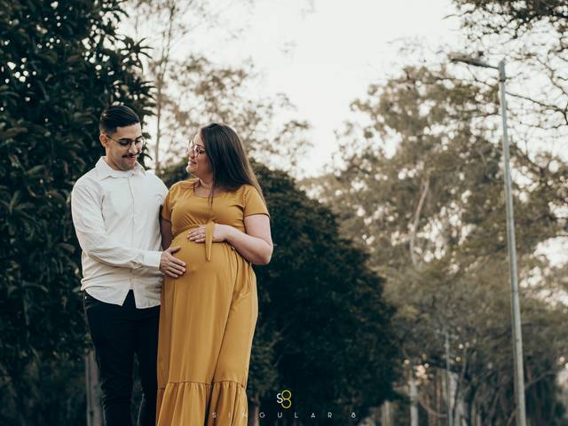 Ensaios de Gestante de Cindy & Victor - A espera do Levi