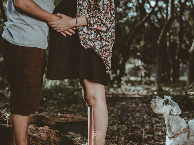 Ensaios de Gestante de Lígia & Bruno - A Espera do Noah