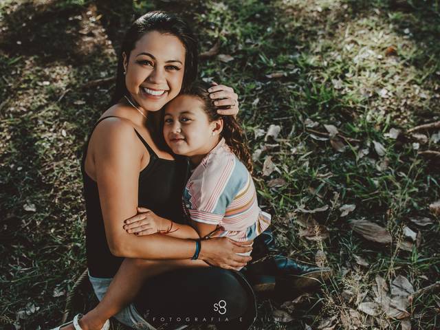 Ensaio de Família de Sabrina e Eva