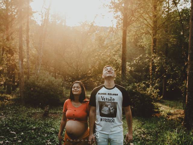 Ensaios de Gestante de Eloá e Márcio: A Espera do Joaquim