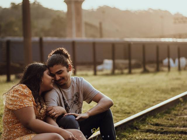 Ensaios Pré Wedding de Kath e Vini