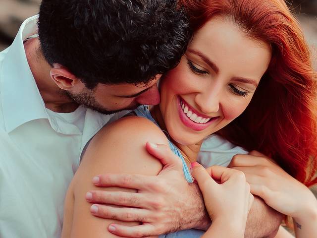 Casais de Elaine e Ariel