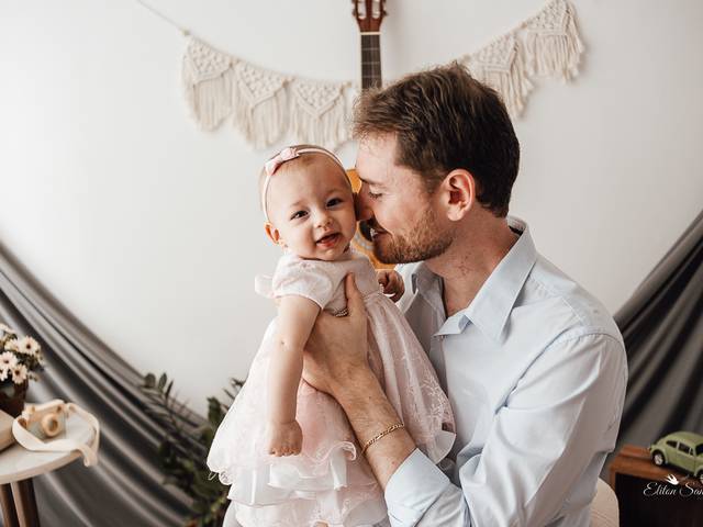 Dia dos Pais de Sessão de Dia dos Pais - Marcelo e Mariana