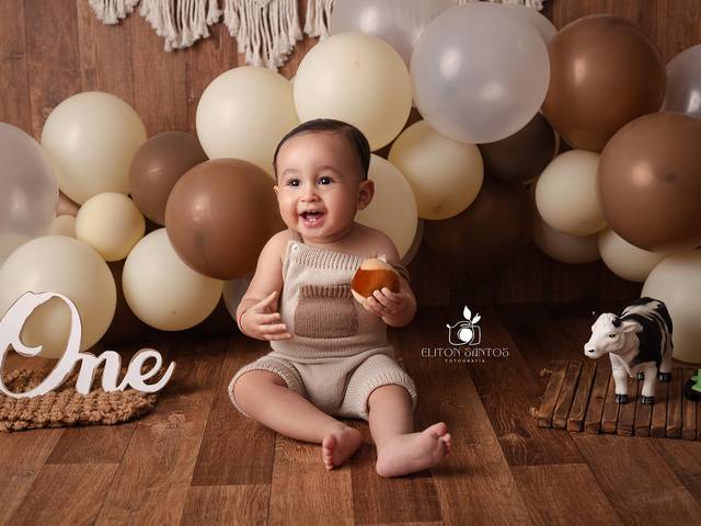 Smach The Cake de Smash The Cake do primeiro aninho do principe Benício