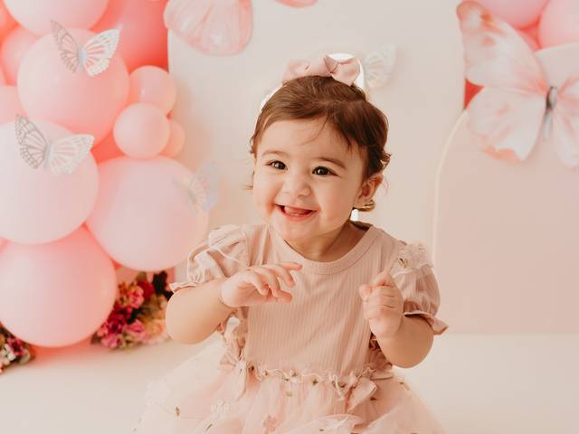 Smach The Cake de Smash The Cake em comemoração ao primeiro aninho da Angelina