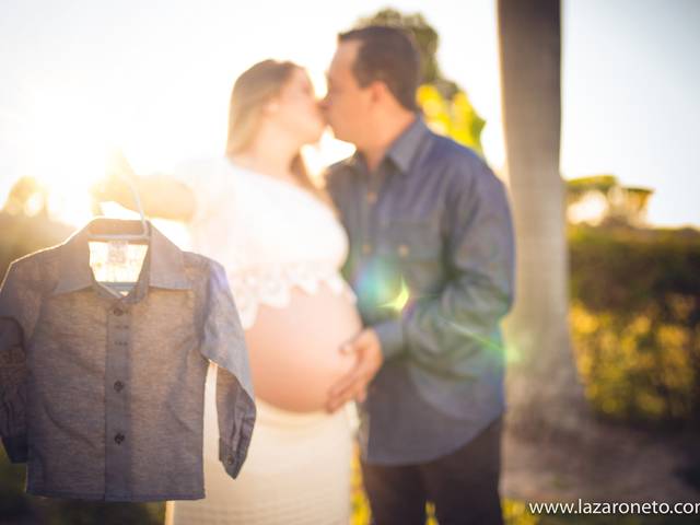 Ensaio Gestante de À espera de João Pedro