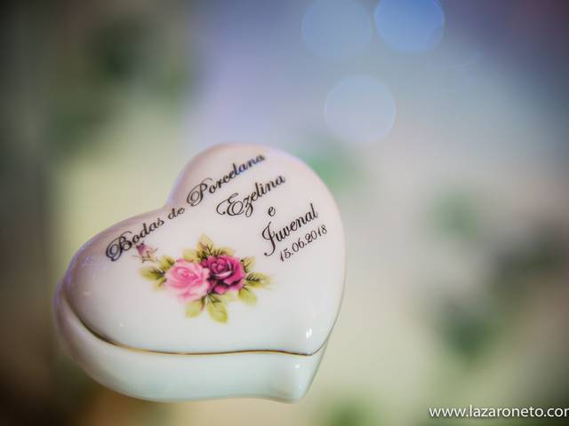 Casamento de Bodas de Porcelana Ezelina e Juvenal