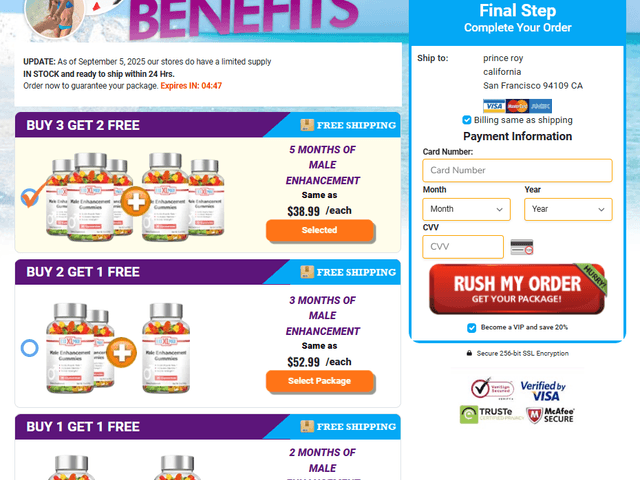 HEALTH of Bio XL MAX Gummies Benefits for Men – The Canada Buyer’s Guide