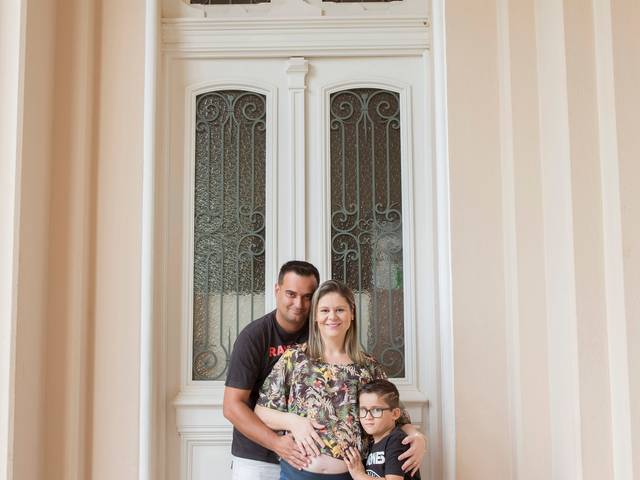 GESTANTE de À espera de Murilo - Grazi + Vinicius