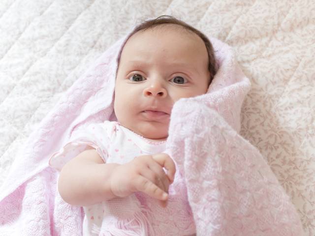 Bebê de 3 meses da Maria Luzia