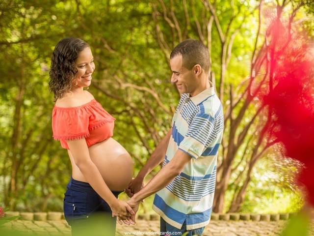 Gestante de A espera de Carolina