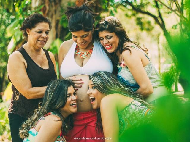 Gestante de A espera de Carolina