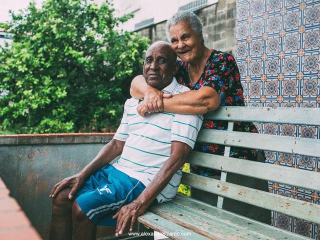 Ensaios de 64 anos de Casados - Helena e Raimundo