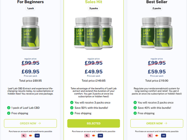Health of Leaf Lab CBD Capsules UK – Safe Hemp Formula or Just Hype?